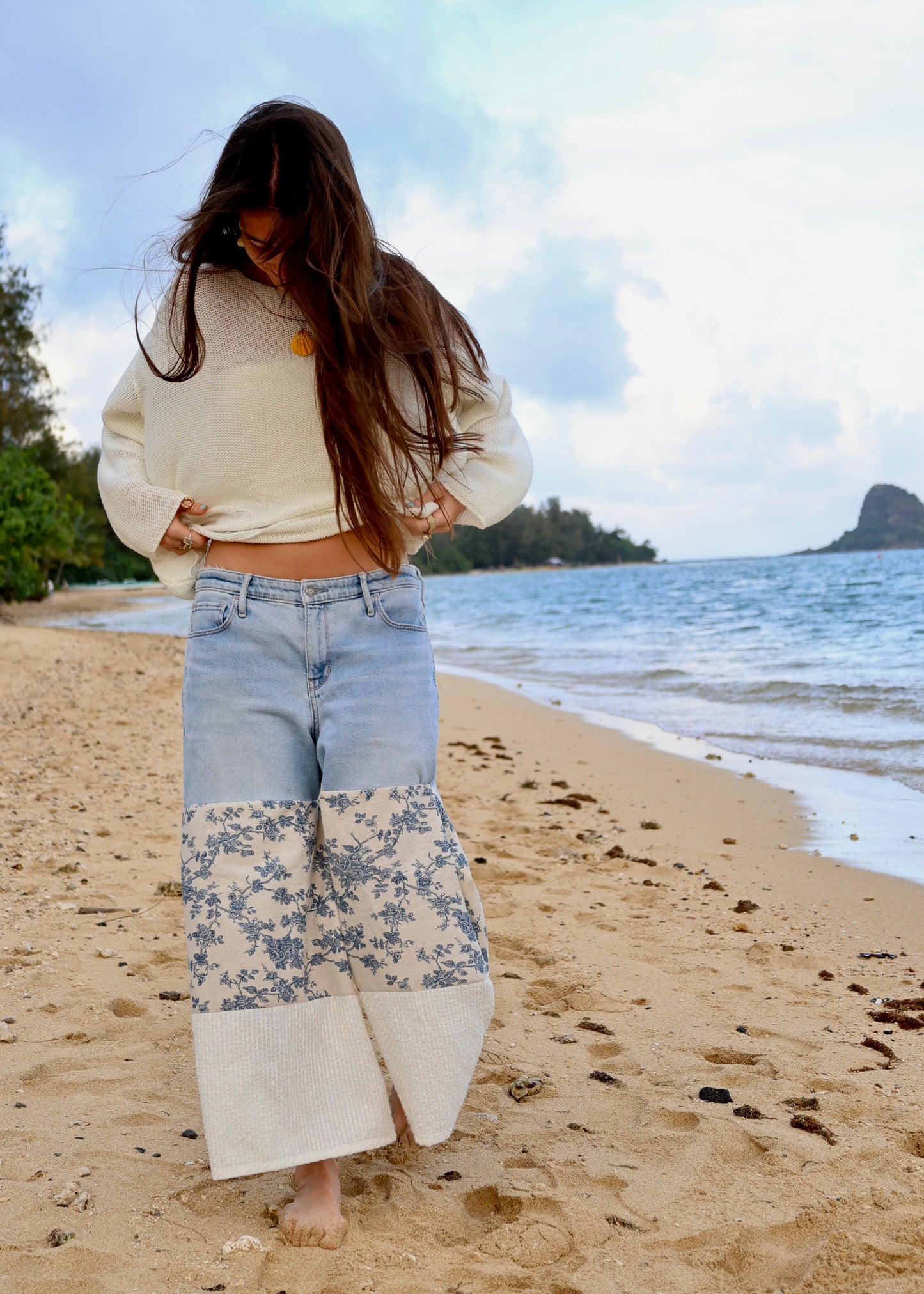Ocean Toile Denims