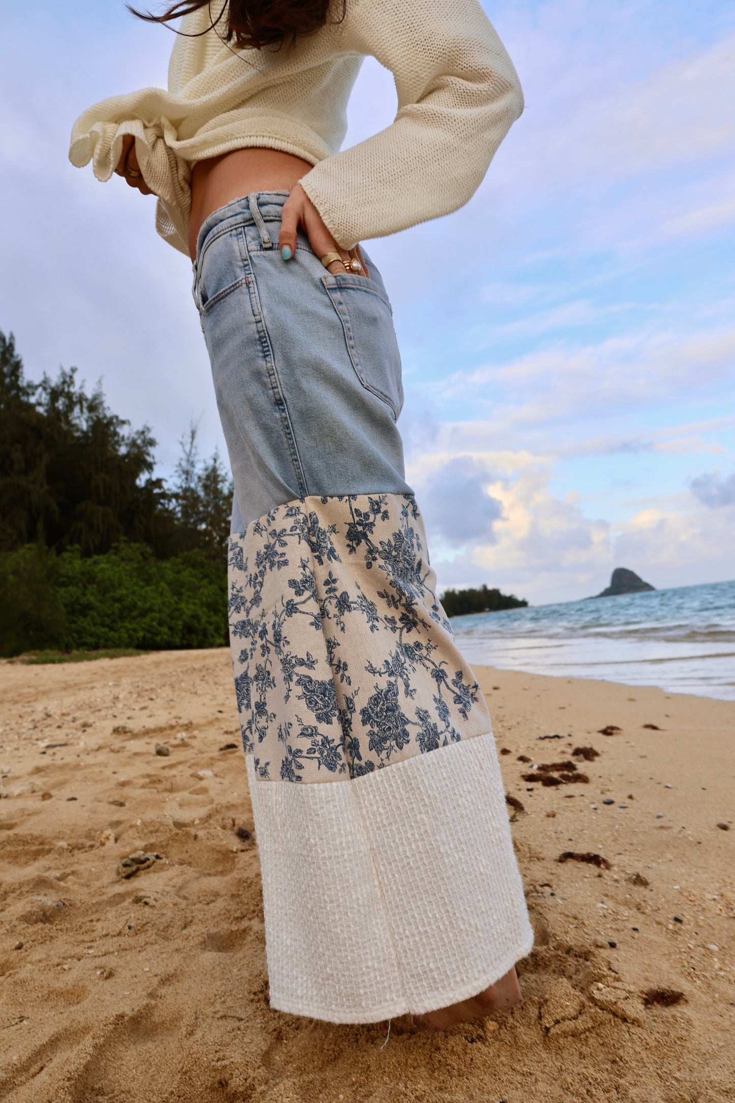 Ocean Toile Denims