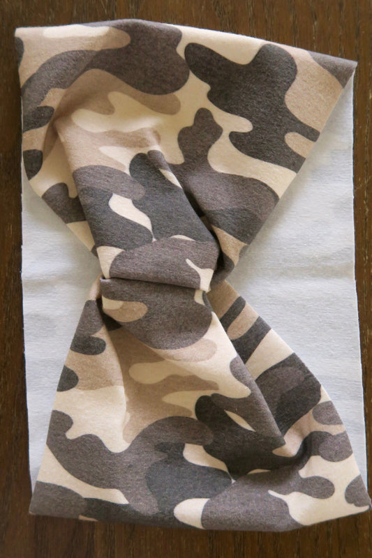 Beige Gray Black Camo