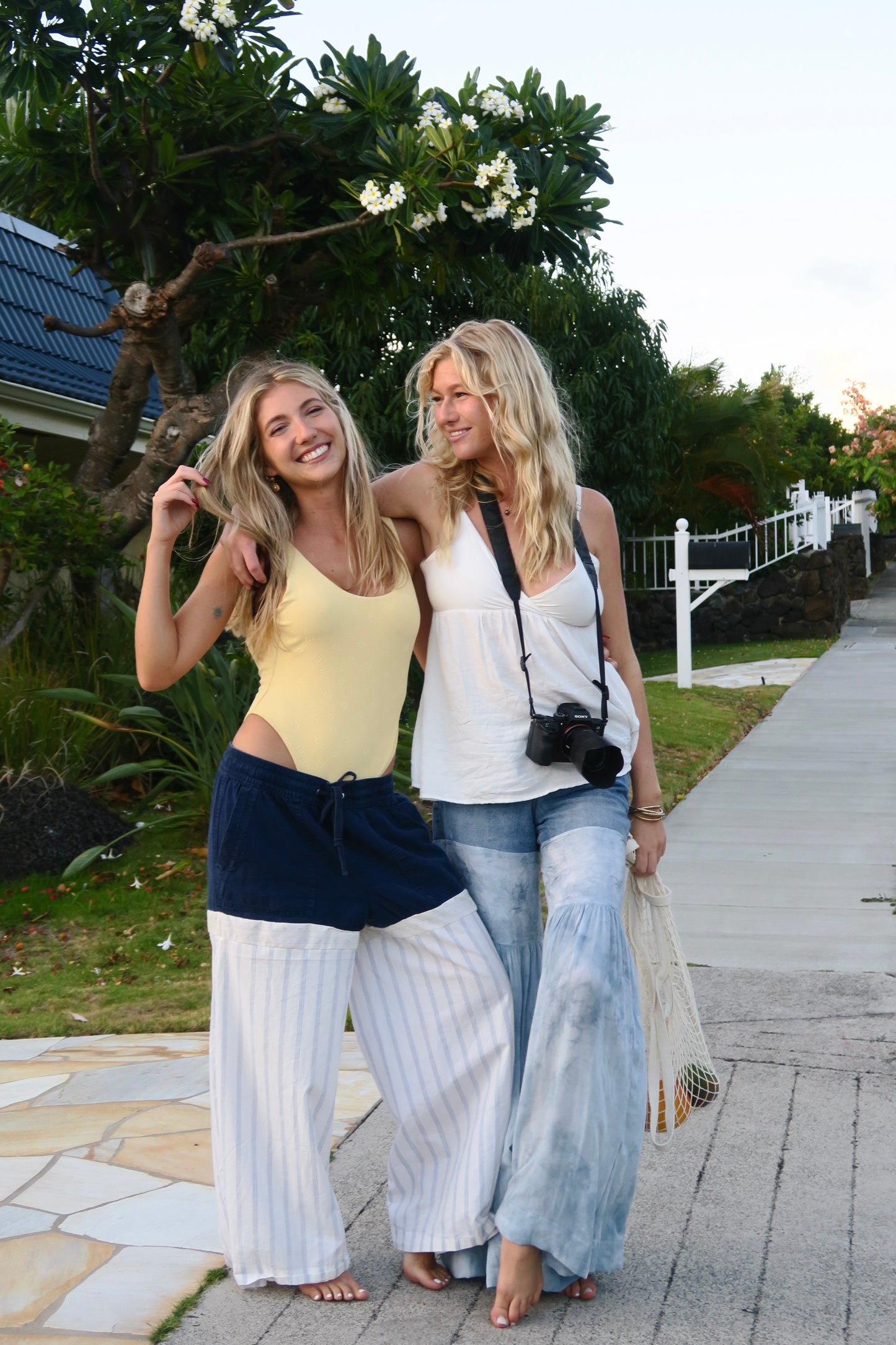 Blue Denim Flares