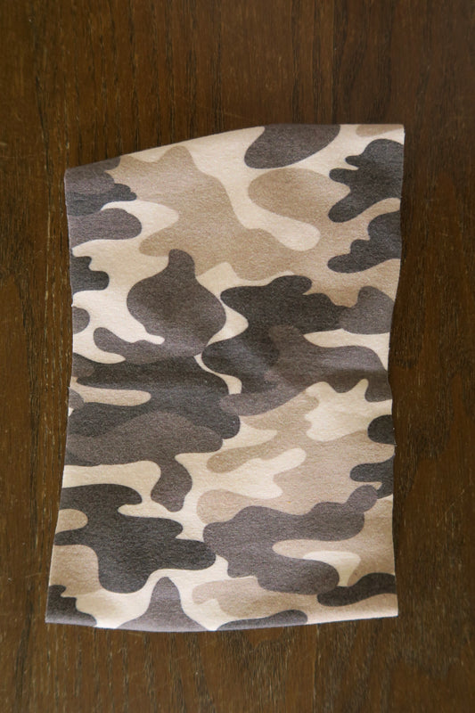 Beige Gray Black Camo