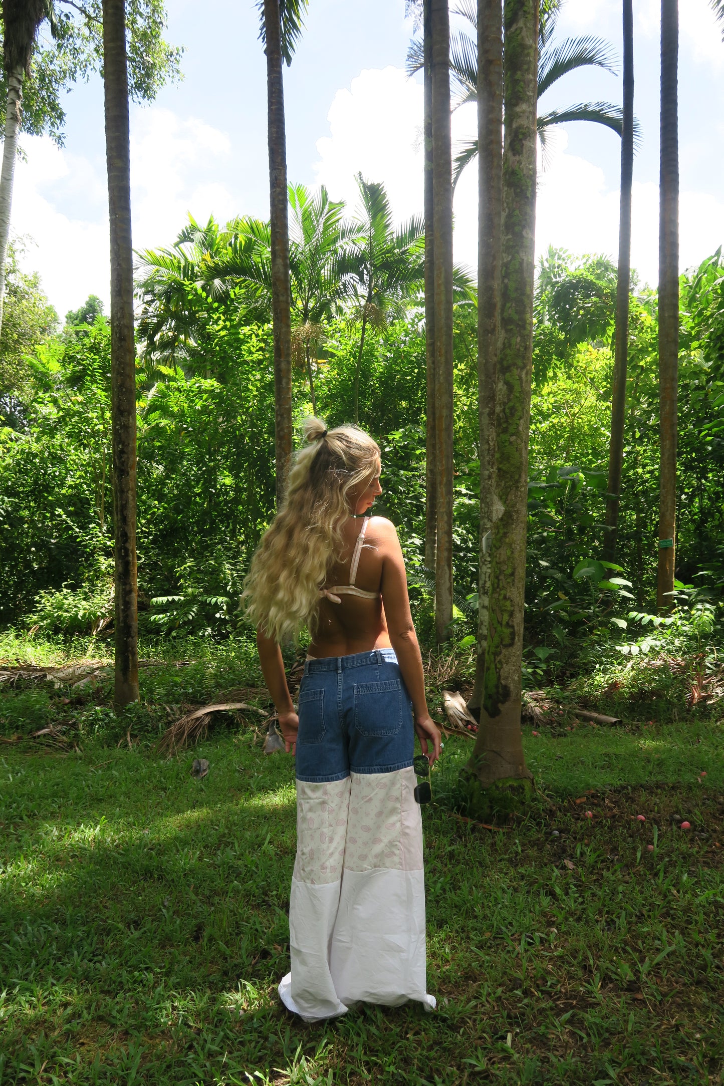 Pink Paisley Denims