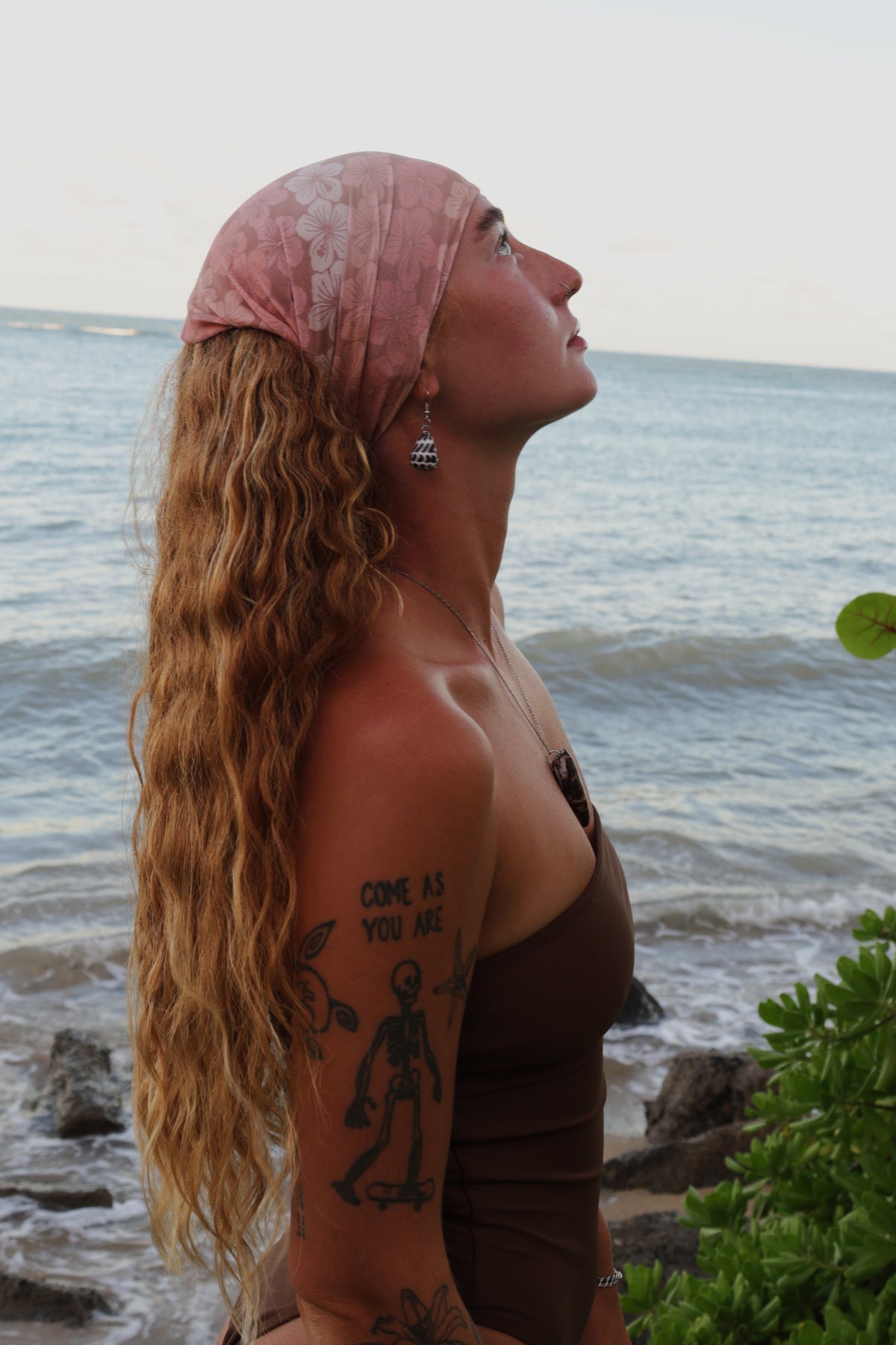 Hibiscus Lei Headwrap